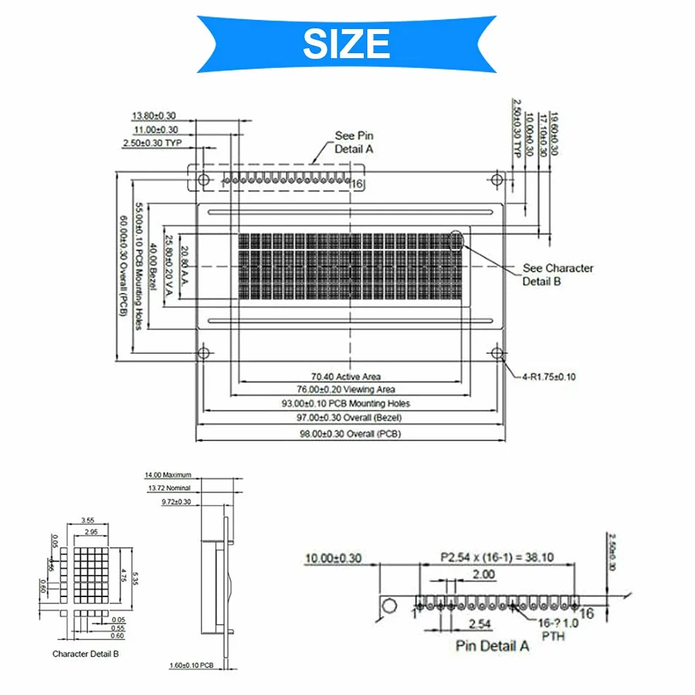 IIC/I2C/TWI Serial 2004 20 x 4 LCD wyświetlacz wyświetlacz niebieskie podświetlenie dla Arduino UNO