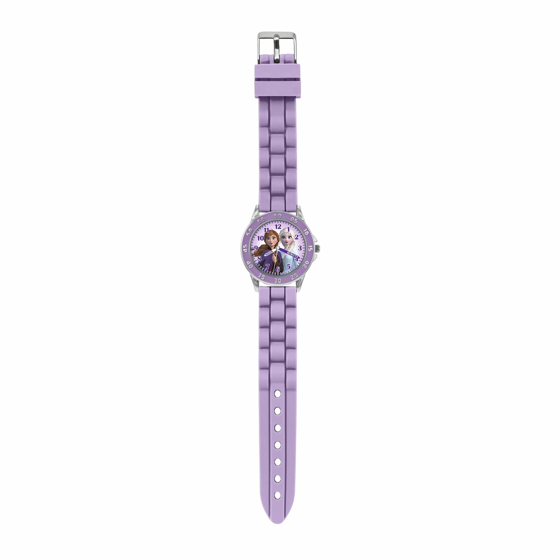 Disney Frozen Dziewczęcy analogowy zegarek kwarcowy silikonowy pasek FZN9505