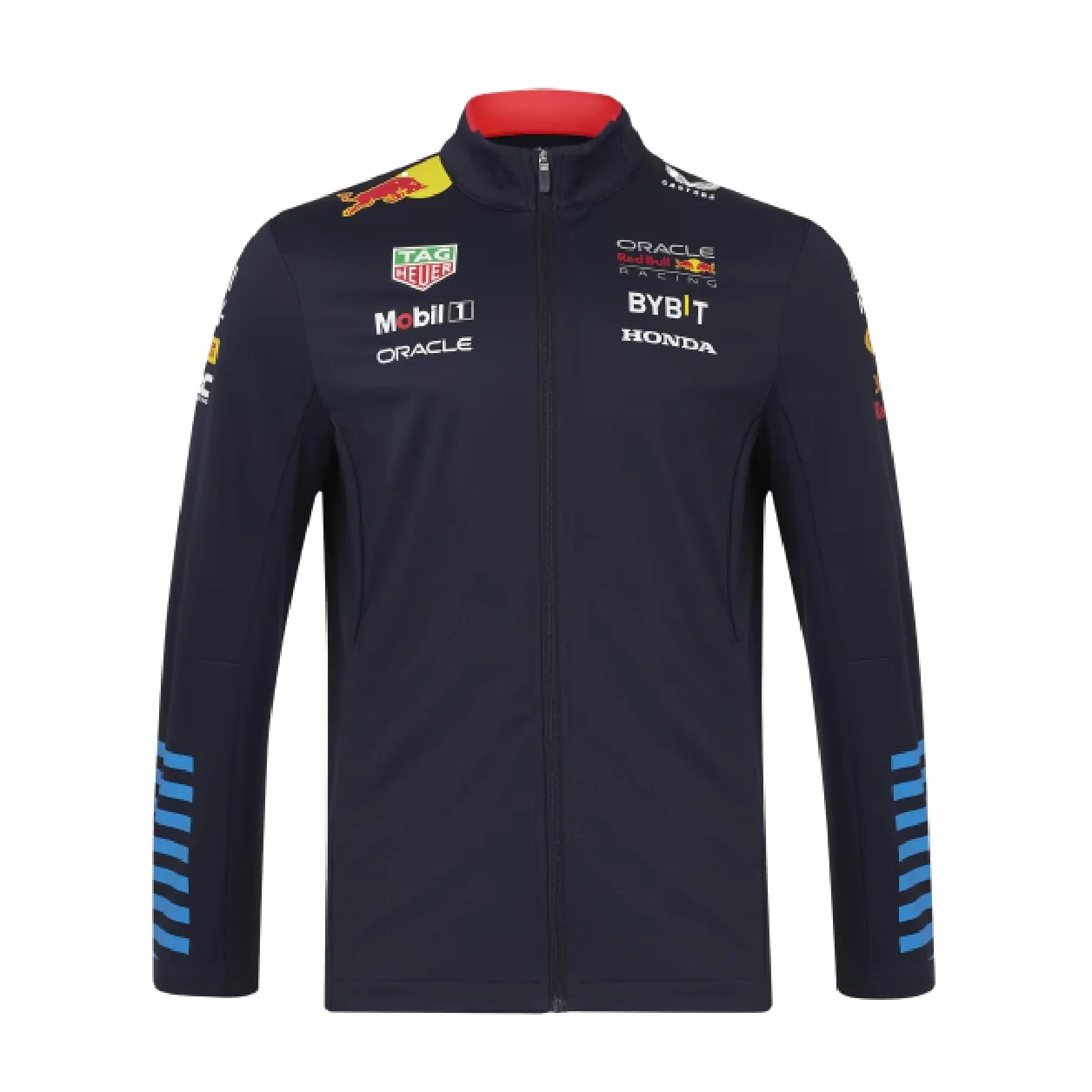 Red Bull Racing Formula One Team oficjalny produkt Formuły 1 2024 - Replica Team kurtka softshell z zamkiem błyskawicznym na całej długości, nocne niebo - unisex