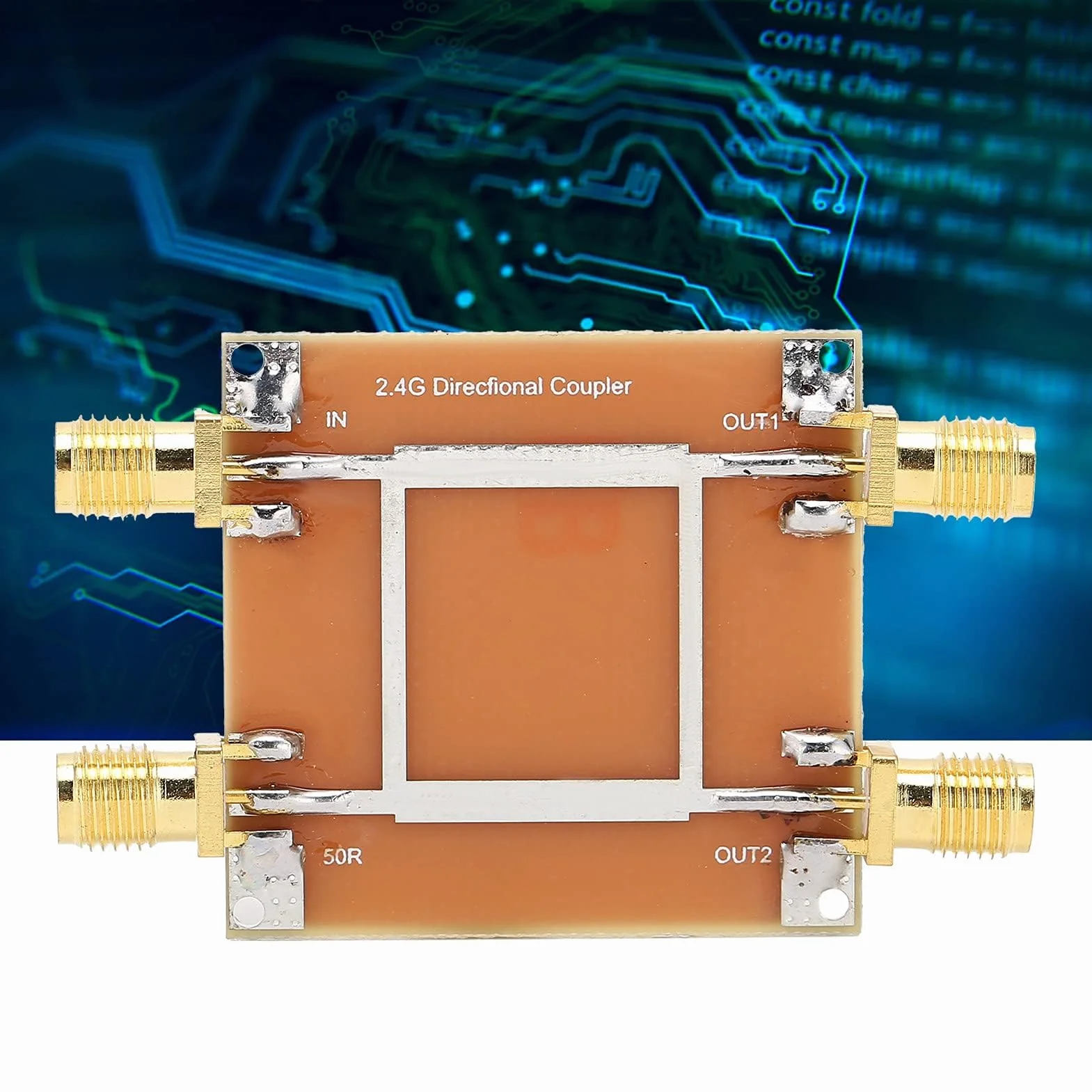 Moduł Dzielnika Mocy Moduł Dzielnika Mocy 2,3-2,5 GHz Moduł Sprzęgacza Kierunkowego Mostka Mikropaskowego Elementy Testowe Obwodu