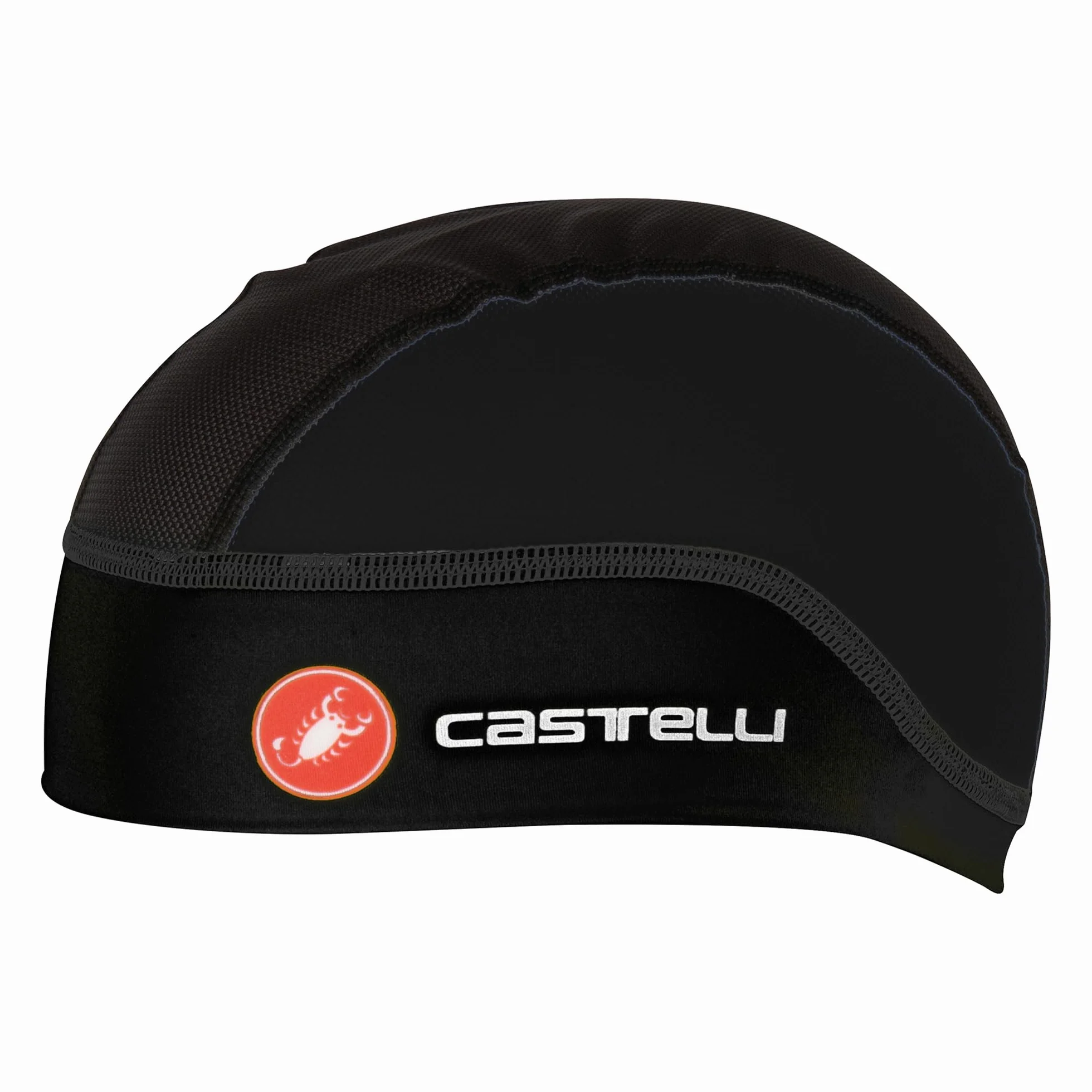 Castelli Mężczyźni Summer Skullcap Czapka, Czarny
