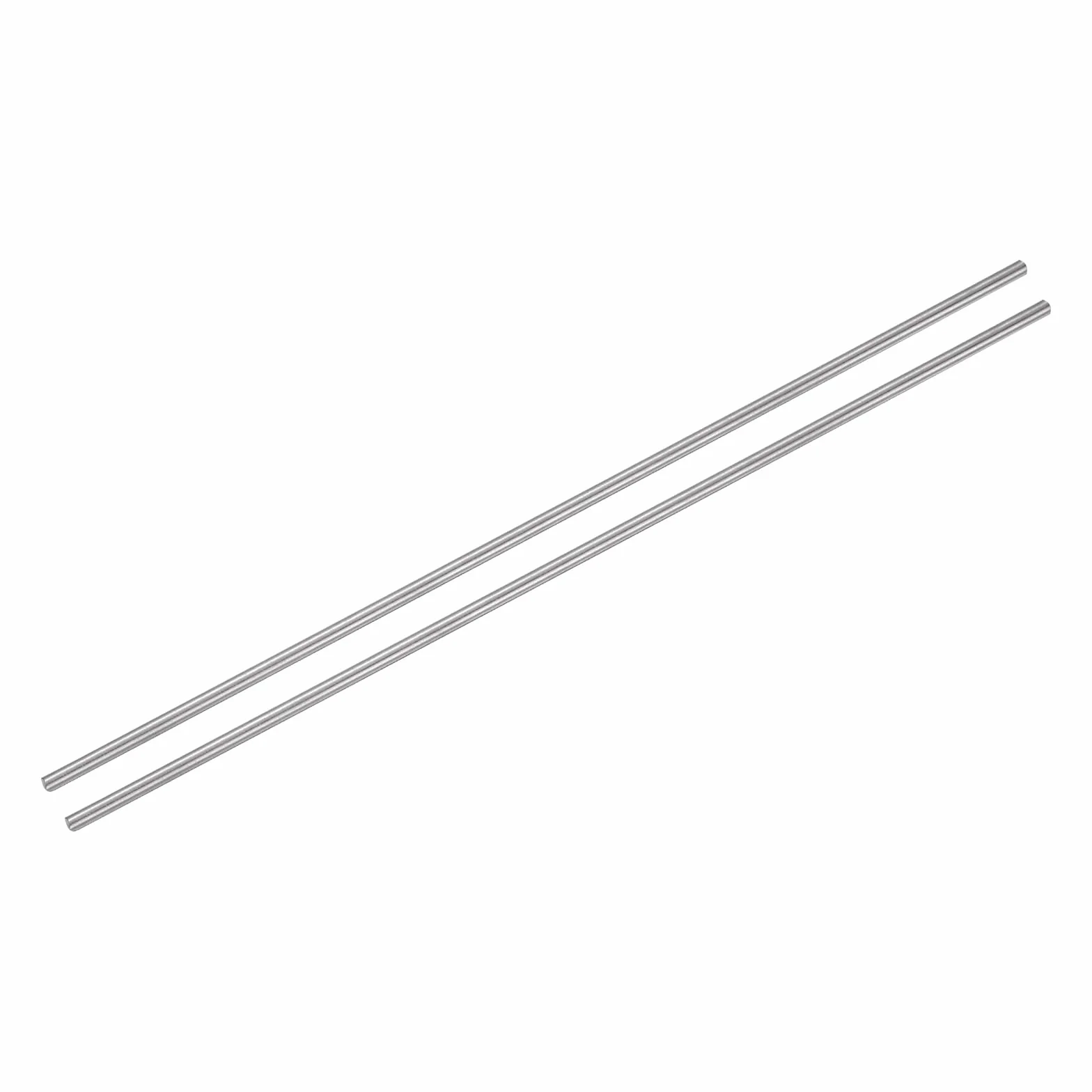 QUARKZMAN 2 szt. tytanowy pręt okrągły średnica (2 mm) długość GR5 metal masywny TC4 tytanowy pręt okrągły pręt do modeli samolotów, samochodów, statków, "zrób to sam"
