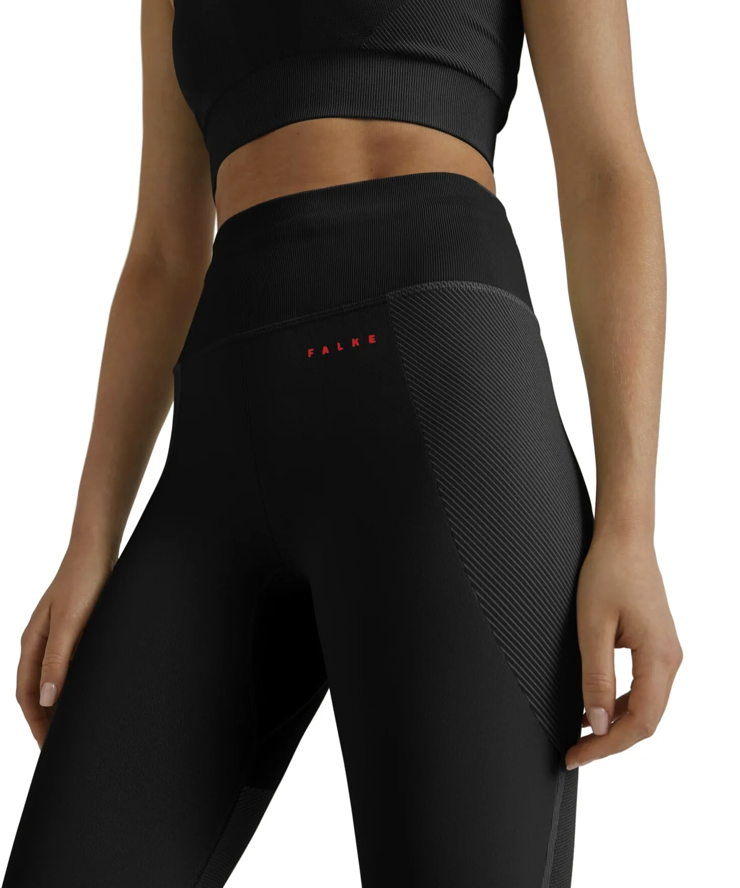 FALKE Core Tights Long 2 materiał funkcyjny, najszybsze wysychanie, oddychający, 1 sztuka - Leginsy Kobiety