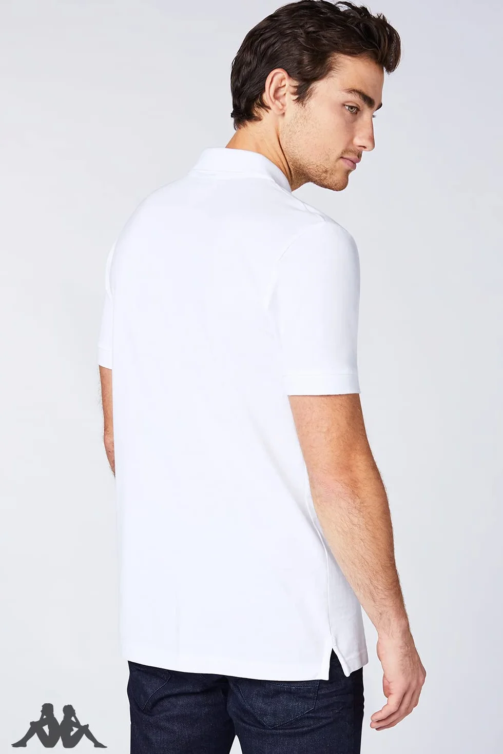 Kappa Męska koszulka polo Venist w opakowaniu 2 szt. w rozmiarze M - 5XL | koszulka polo z nadrukiem logo | Basic koszulka polo dla mężczyzn | koszulka polo z krótkim rękawem do uprawiania sportu, na