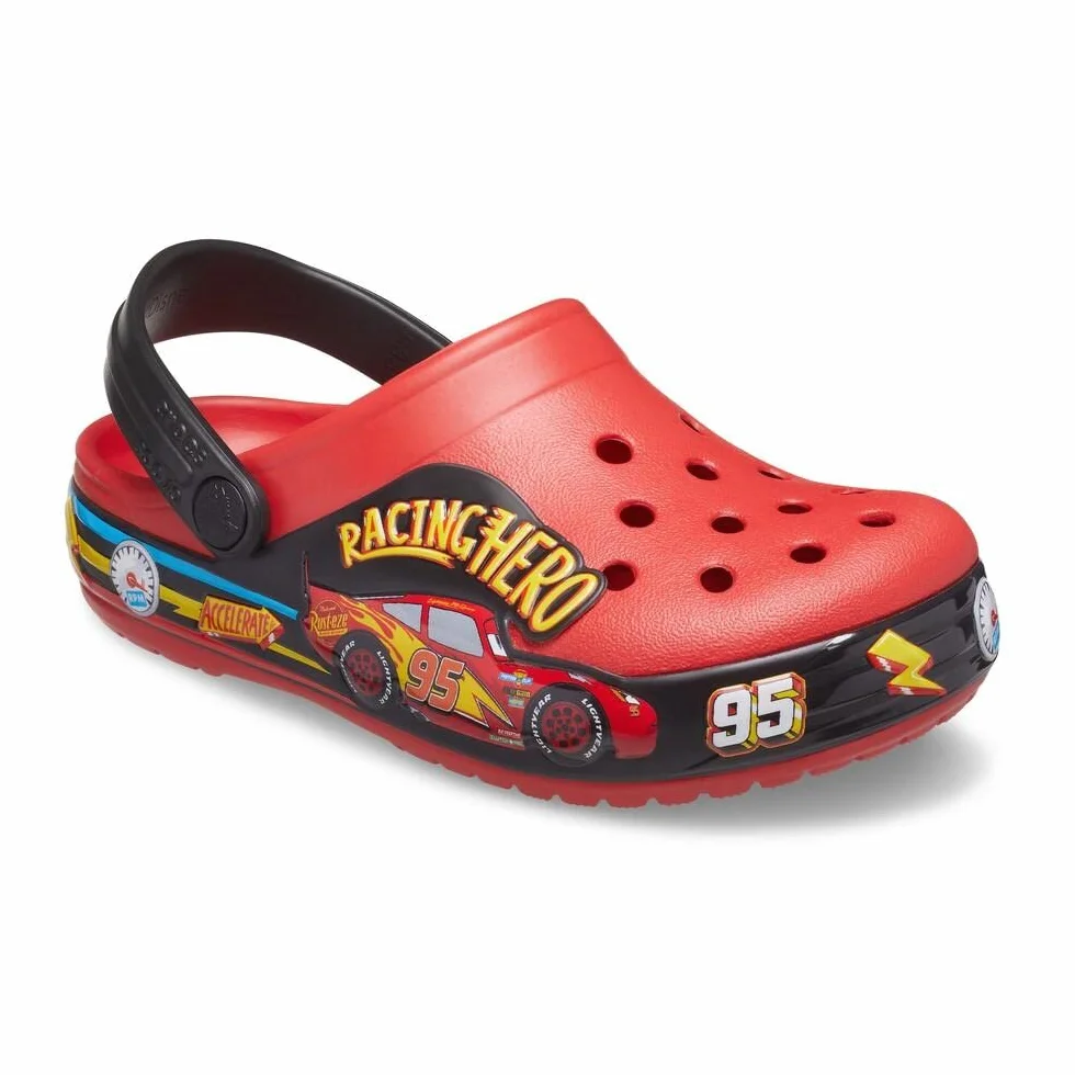 Crocs Uniseks - dzieci Fl Cars Lights Band Clog TChodak