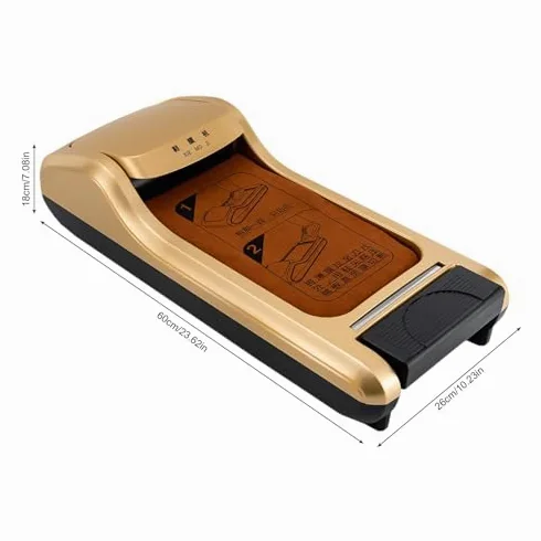 Automatyczny dozownik ochraniaczy na buty Przenośny dozownik folii na buty Nadaje się do ochrony podłóg w domach, biurach, supermarketach i warsztatach (Gold)
