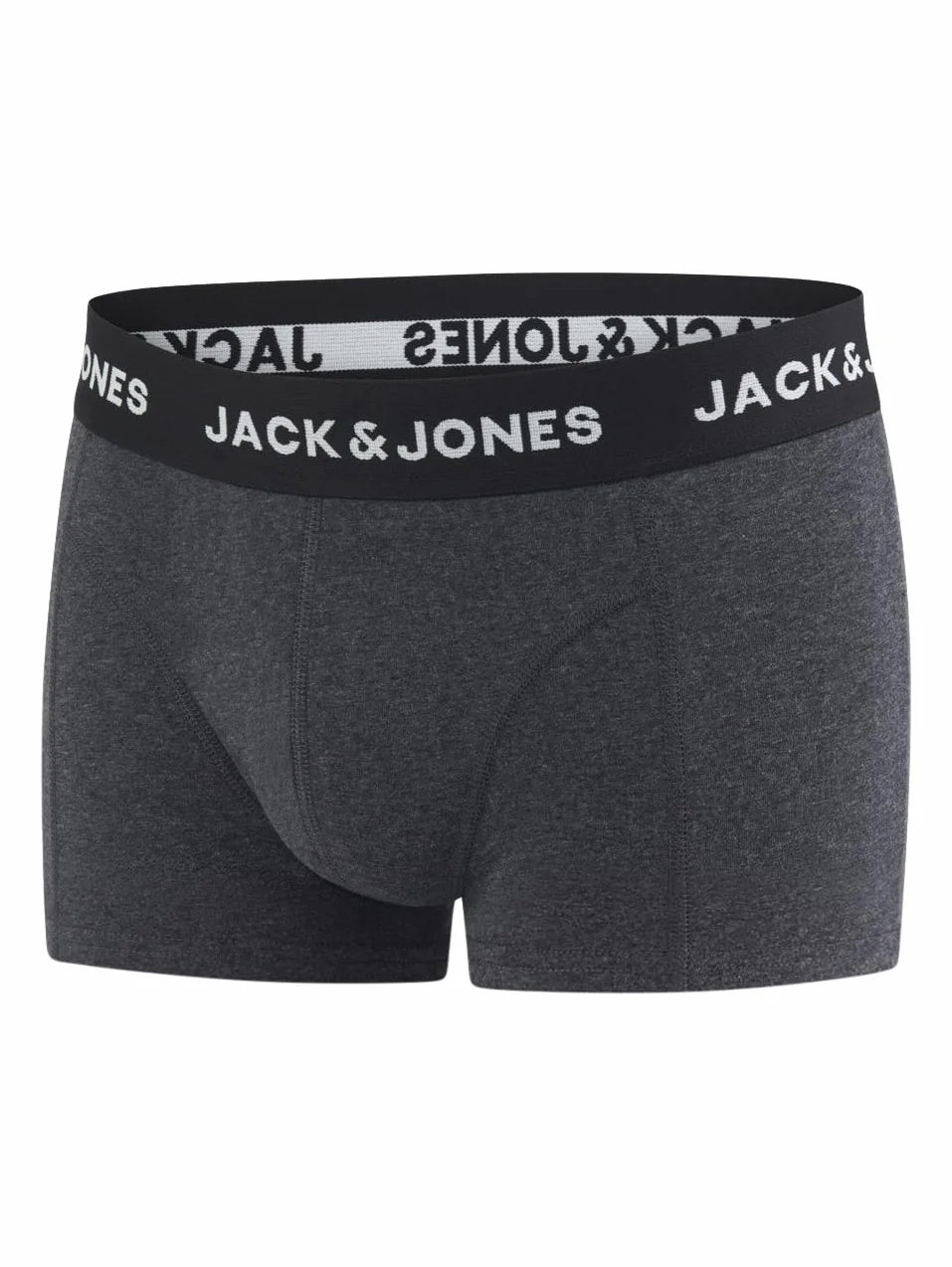 JACK & JONES Bokserki męskie, zestaw 6 sztuk, basic, bokserki, bielizna retro, bawełna, czarne, czerwone, zielone, niebieskie, szare, S, M, L, XL, XXL, 3XL