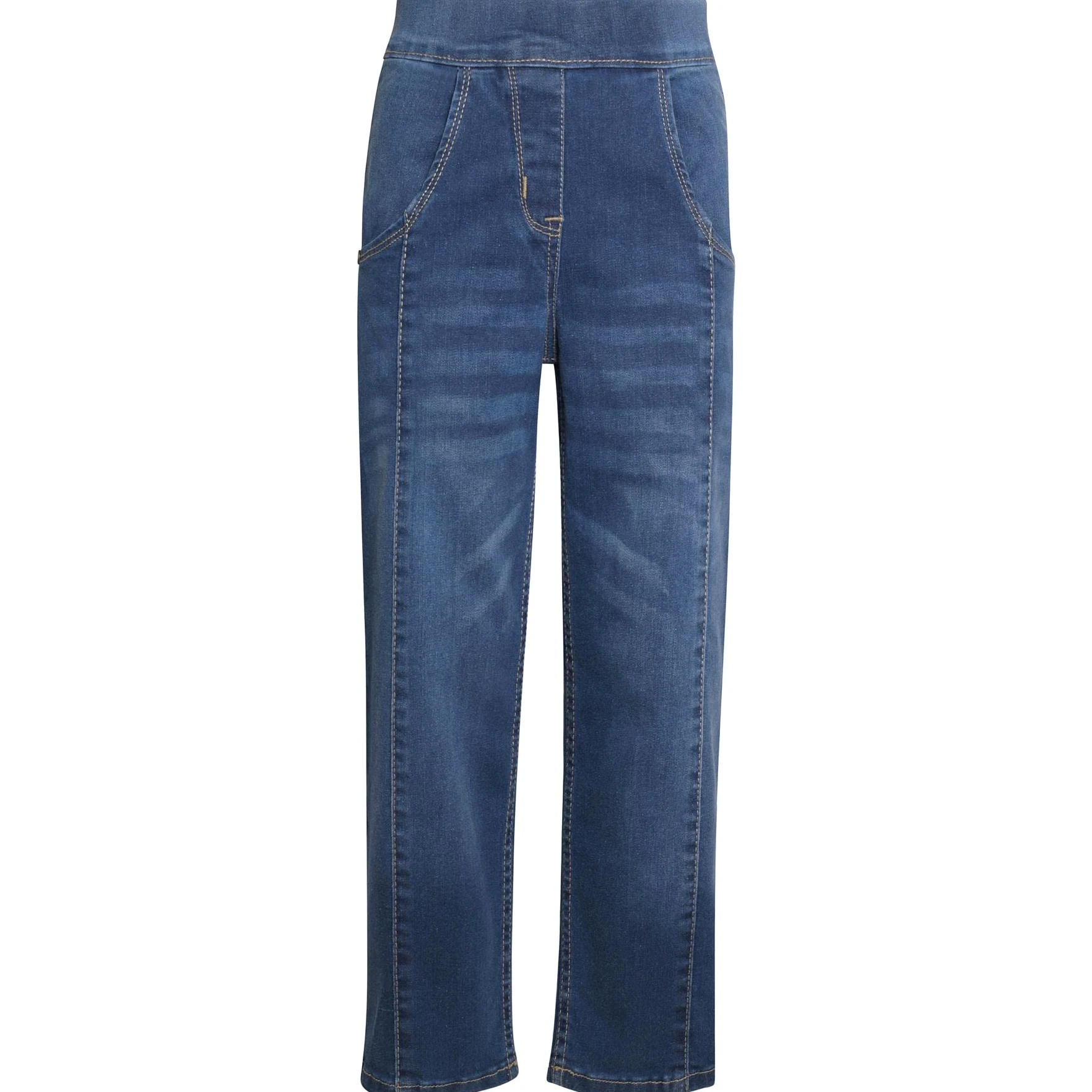 A2Z 4 Kids Dziewczynki Krój Prosty Elastyczny Bootcut Jeansy Szerokie Nogawki Szeroki Elastyczny Pas Bootcut Spodnie Denim Elastyczne Proste Wygodne Jeansy Szerokie Prezent Dla Dzieci 5–14 Lat