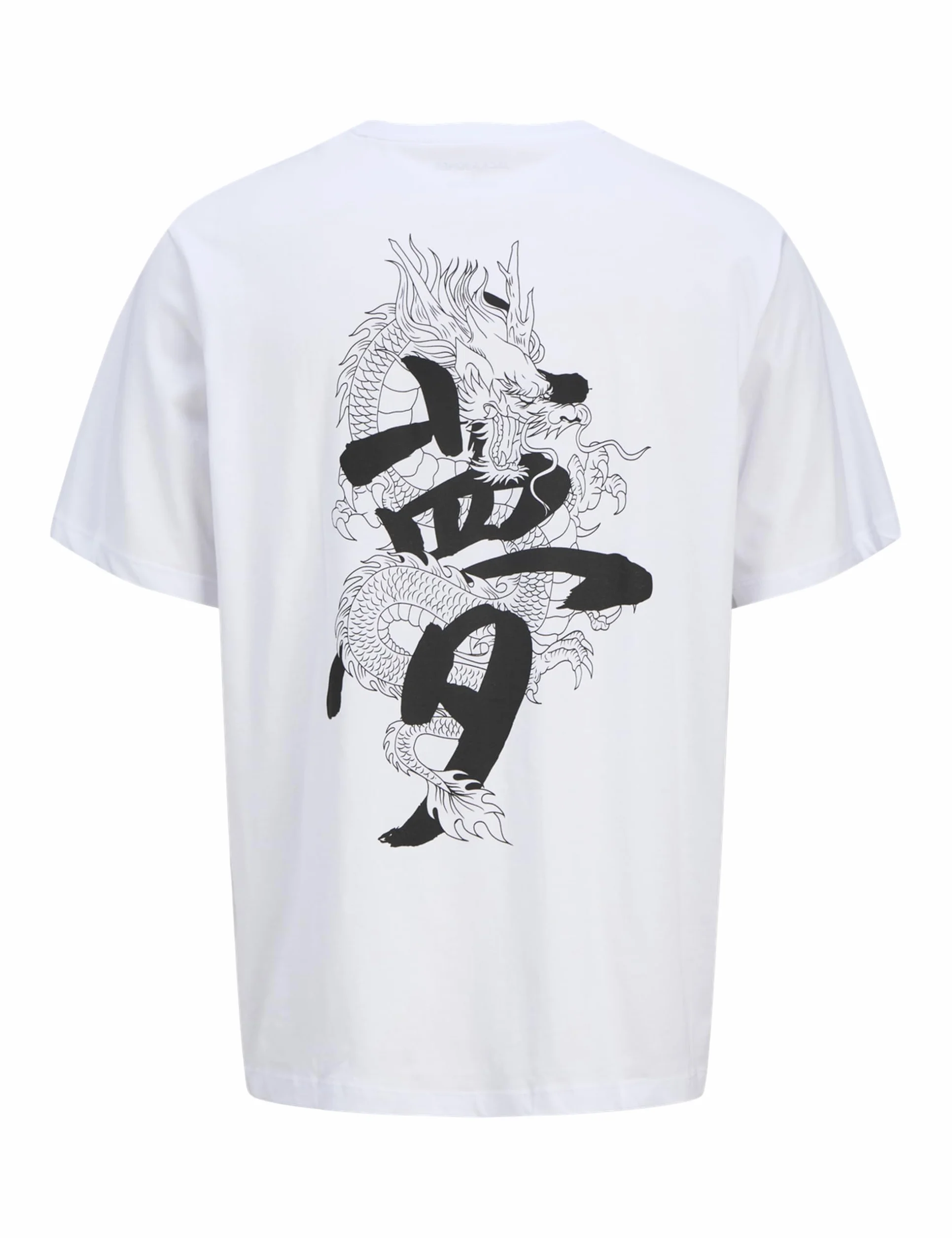JACK & JONES Jjmiko Tee SS Crew Neck Jnr biały 164