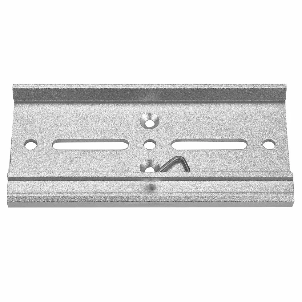 Aluminiowy zacisk montażowy na szynę DIN 35 mm do mocowania przekaźników