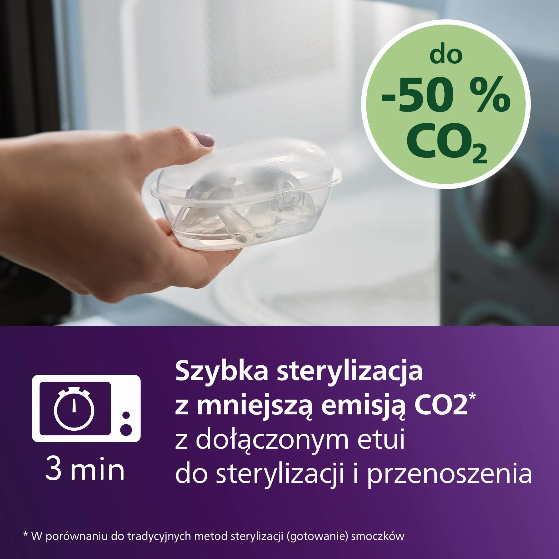 Philips Avent Ultra Soft Smoczki — ortodontyczny smoczek dla dzieci w wieku 0–6 miesięcy, elastyczna osłonka, symetryczna silikonowa końcówka, bez BPA, 2 etui do sterylizacji, 4 sztuki, SCF091/50