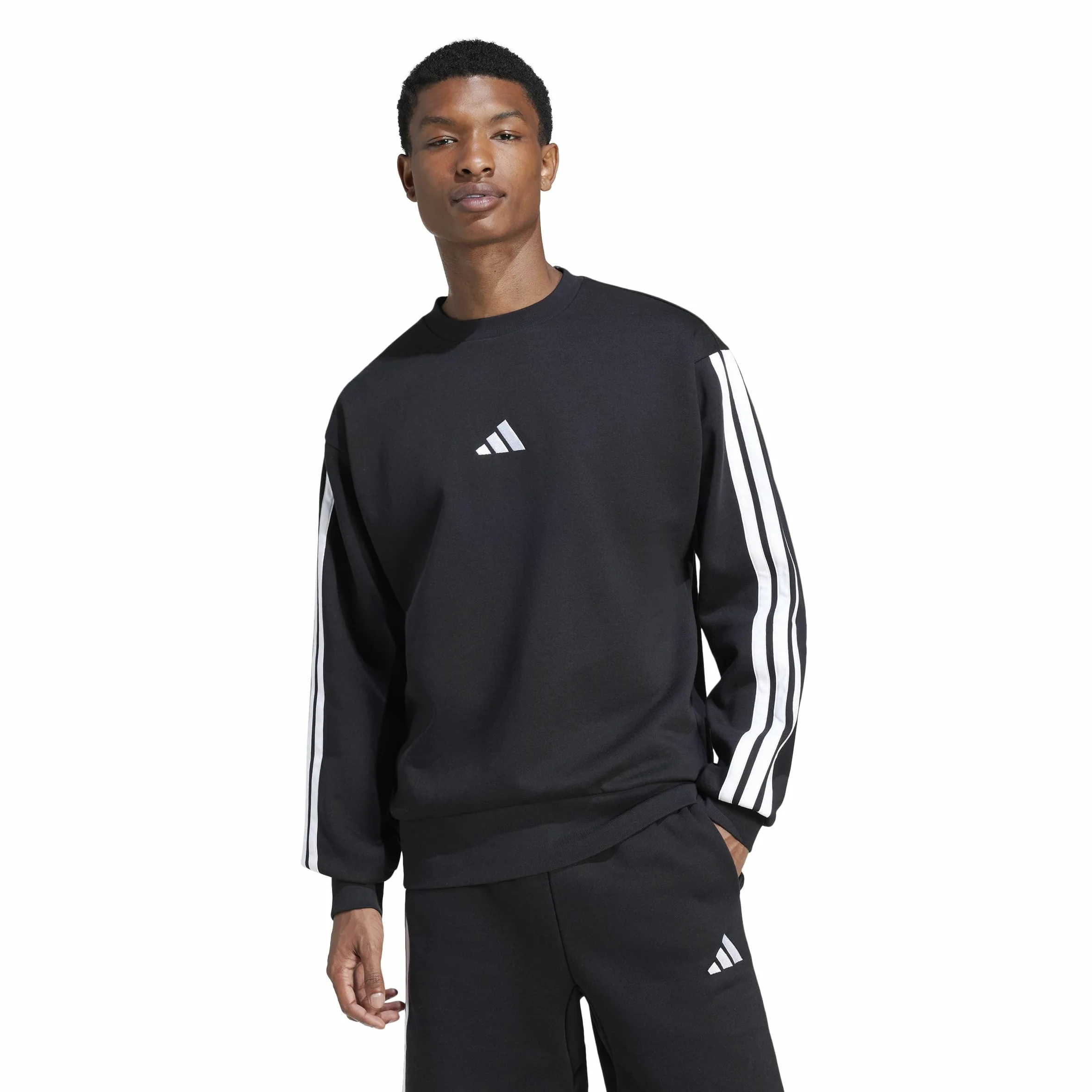 adidas Bluza sportowa Mężczyźni Essentials 3-stripes Fleece Sweatshirt