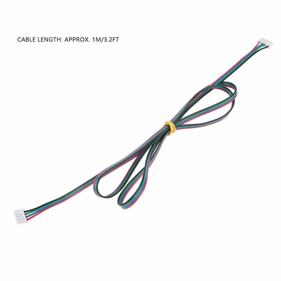 Akozon 5 sztuk PH2.0-XH2.54 żeński kabel połączeniowy do silnika krokowego Nema16 Nema17