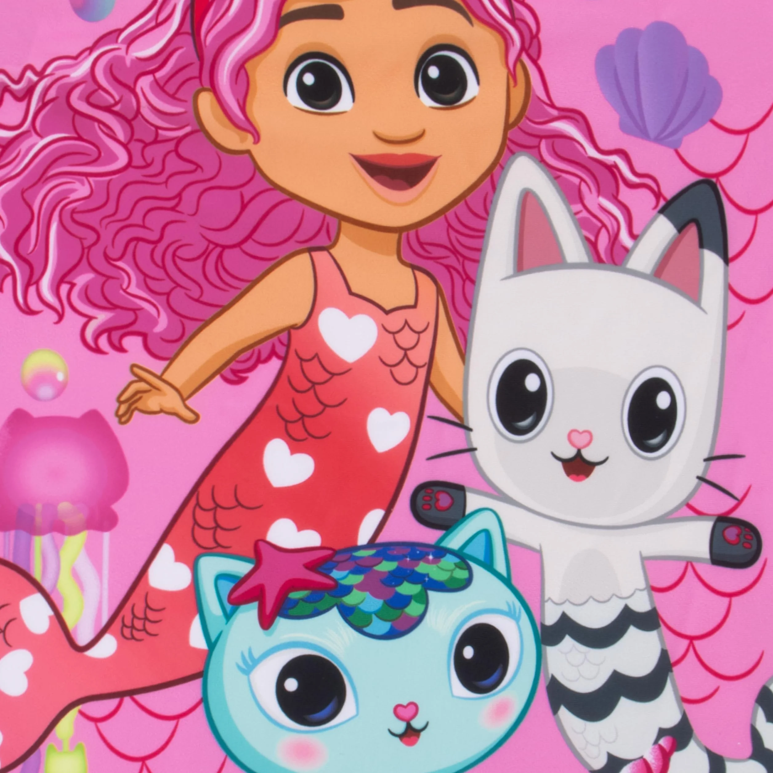 DreamWorks Gabby’s Dollhouse Strój Kąpielowy Dla Dziewczynek Kostium Syrenki