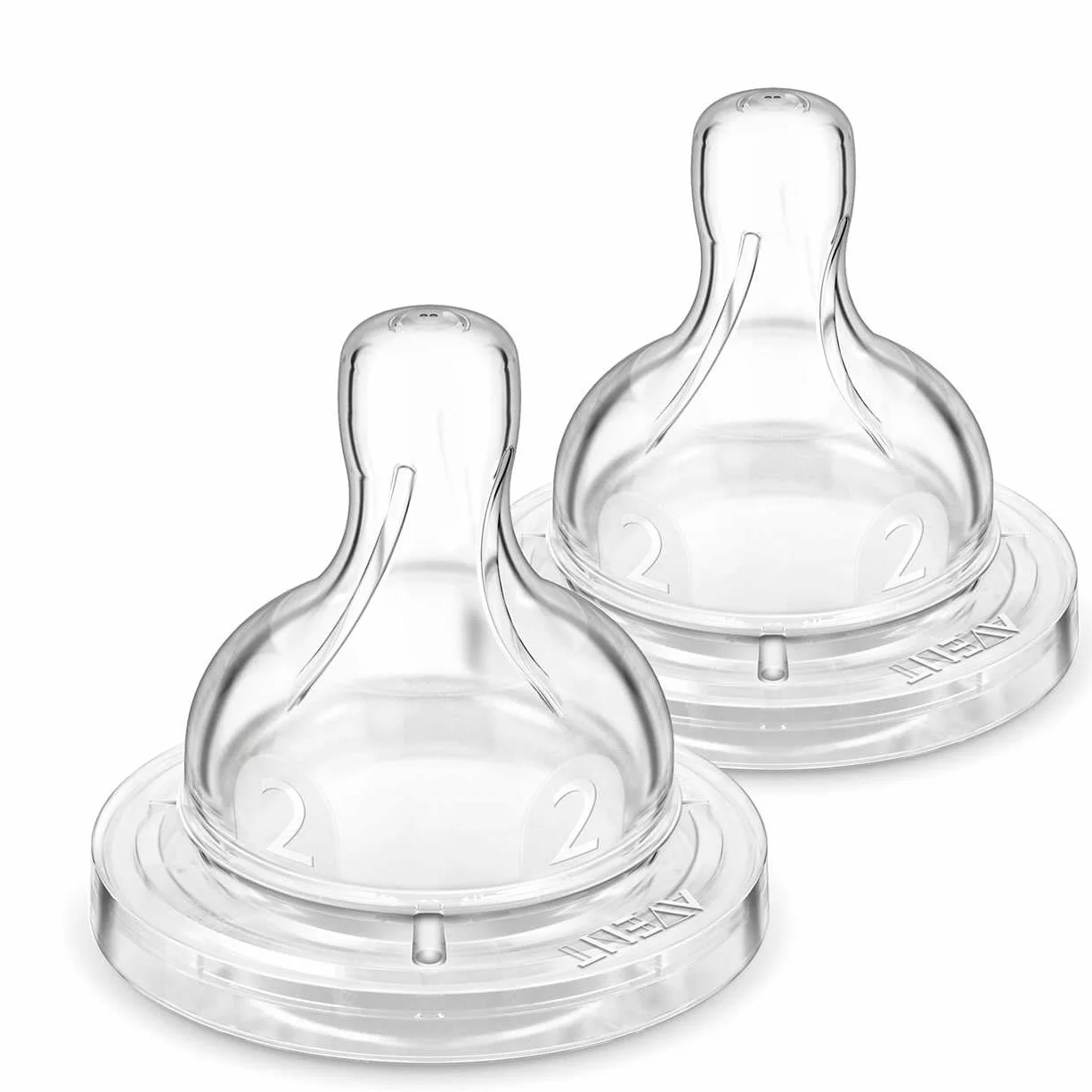 Philips SCF632/27 Smoczek do Butelki, 2 Sztuki, Wielokolorowe